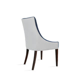 Elegant Navy Blue Jackson Upholstered Dining Chair
