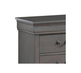 Gray Louis Philippe Nightstand (1 Piece)