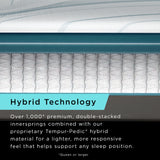 Tempur-Pedic® TEMPUR-Adapt® 2.0 Medium-Hybrid Mattress