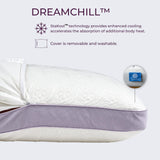 DREAMFIT® Duo Adjustable Pillow (2 Inserts) with Washable Cover